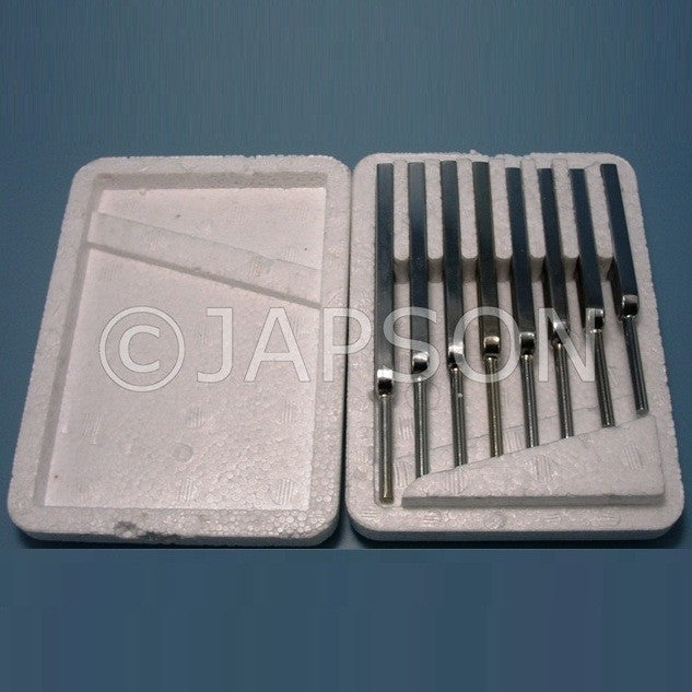 Tunning Forks, Set, Chrome Plated Tunning Forks, Set, Chrome Plated